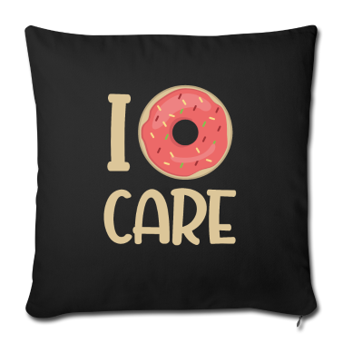 weihnachtsgeschenke für oma und opa Kissenbezug - I Donut Care Coffee office gift coworker