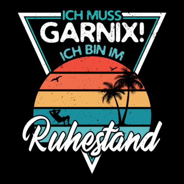 Motiv Ruhestand | Rentner Rente Opa Oma Pension Geschenk