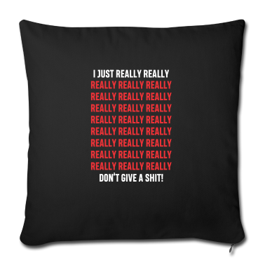 weihnachtsgeschenke für oma und opa Kissenbezug - Give a Shit Funny sarcasm rude saying