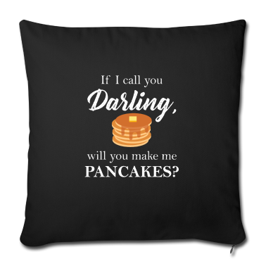weihnachtsgeschenke für oma und opa Kissenbezug - Darling Will You Make Me Pancakes Lover