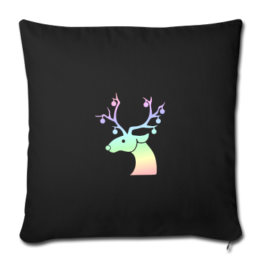 weihnachtsgeschenke für oma und opa Kissenbezug - Rentier | Tannenbaum Winter Weihnachten Geschenk