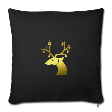 weihnachtsgeschenke für oma und opa Kissenbezug - Rentier | Tannenbaum Winter Weihnachten Geschenk