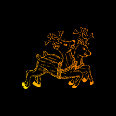 Motiv Weihnachten | Tannenbaum Winter Rentier Geschenk