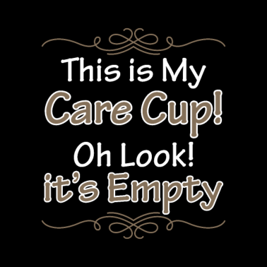 Motiv I Don't Care Coffee Mug Funny Sarcastic Cup