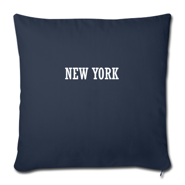 weihnachtsgeschenke für oma und opa Kissenbezug - New York | T-Shirt