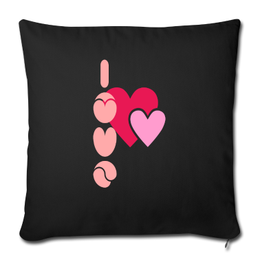 weihnachtsgeschenke für oma und opa Kissenbezug - Love Shirt als Romantische Geschenk Idee für Xmas