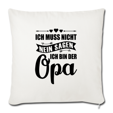 weihnachtsgeschenke für oma und opa Kissenbezug - Opa Oma Geschenk Familie