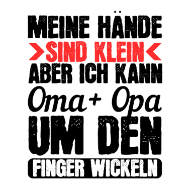 Motiv Oma und Opa Spruch Geschenk Geschenkidee