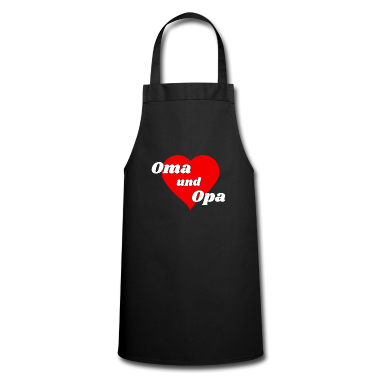 weihnachtsgeschenke für oma und opa Schürze - Oma und Opa Herz liebevolles Geschenk