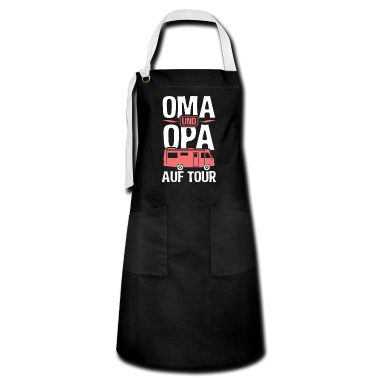 weihnachtsgeschenke für oma und opa Schürze - Oma und Opa auf Tour Camping Camper Wohnmobil