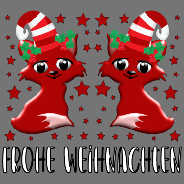 Motiv FROHE WEIHNACHTEN ZU ZWEIT EHE ELTERN OPA OMA