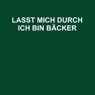 Motiv Bäcker | T-Shirt