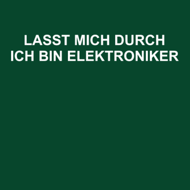 Motiv Elektroniker | T-Shirt