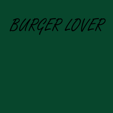 Motiv Burger Lover | T-Shirt