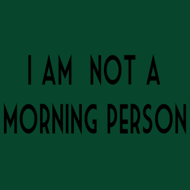 Motiv Morgenmensch | Cooles T-Shirt