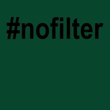 Motiv No filter | Cooles T-Shirt