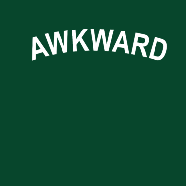 Motiv Peinlich Akward | Cooles T-Shirt