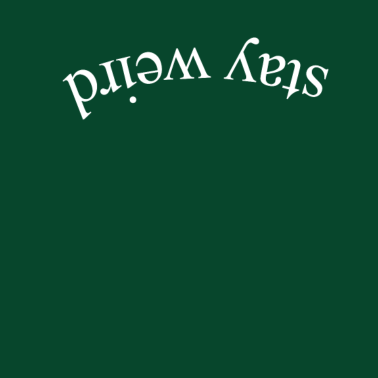 Motiv Bleib komisch | Cooles T-Shirt