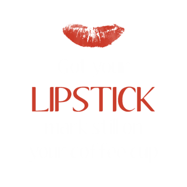 Motiv Lipstick mark coffee cup drink