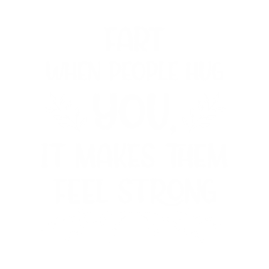 Motiv Fart hug Farting Joke Poop humor