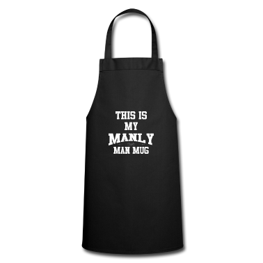 weihnachtsgeschenke für oma und opa Schürze - Manly Coffee Mug Coworker Funny Saying