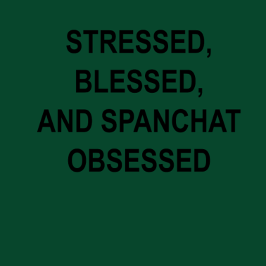 Motiv Stressed blessed and Snapchat obsessed | | T-Shirt