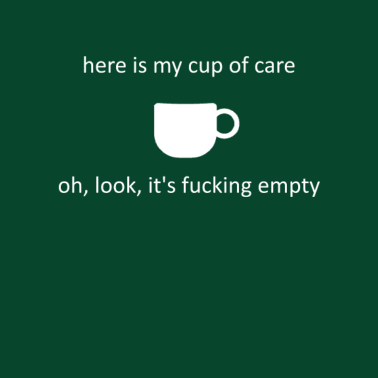 Motiv I don t care | Cooles T-Shirt