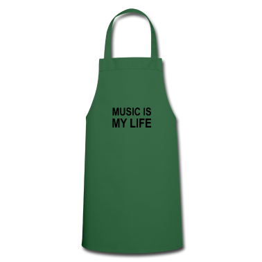 weihnachtsgeschenke für oma und opa Schürze - Music is my life | T-Shirt