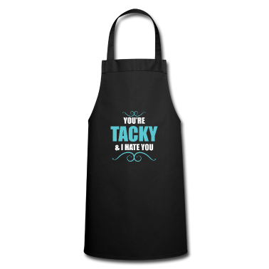 weihnachtsgeschenke für oma und opa Schürze - Tacky hate you rude offensive joke Sarcastic