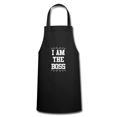 weihnachtsgeschenke für oma und opa Schürze - I'm The Boss Office Coworker Job