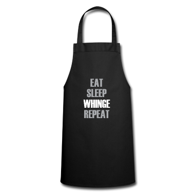 weihnachtsgeschenke für oma und opa Schürze - Eat Sleep Whinge Repeat Funny complain