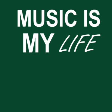 Motiv Music is my life | Cooles T-Shirt