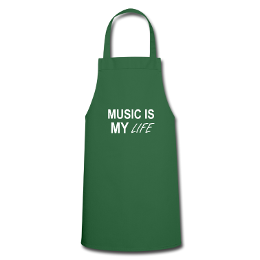 weihnachtsgeschenke für oma und opa Schürze - Music is my life | Cooles T-Shirt