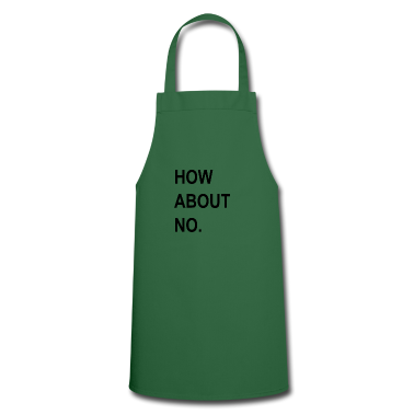 weihnachtsgeschenke für oma und opa Schürze - Wie waers mit nein | Cooles T-Shirt