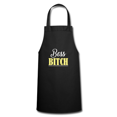 weihnachtsgeschenke für oma und opa Schürze - Boss Bitch Girl Chef woman sarcastic