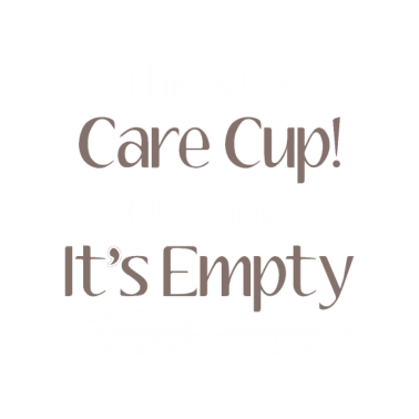 Motiv I Don't Care sarcastic mug funny cup
