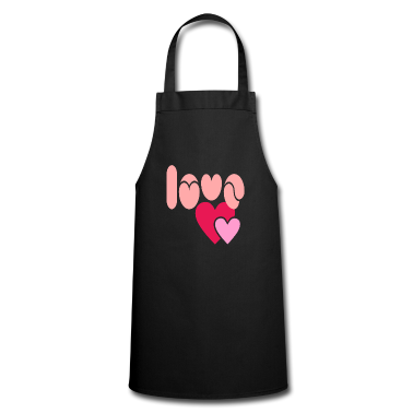 weihnachtsgeschenke für oma und opa Schürze - Love Shirt als Romantische Geschenk Idee für Xmas