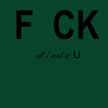 Motiv All i need is you | Cooles T-Shirt