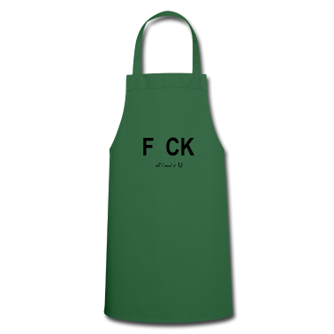 weihnachtsgeschenke für oma und opa Schürze - All i need is you | Cooles T-Shirt