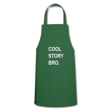 weihnachtsgeschenke für oma und opa Schürze - Cool story bro | Cooles T-Shirt