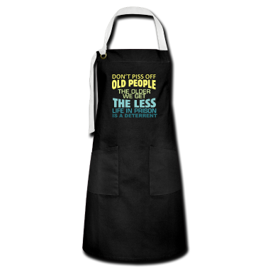 weihnachtsgeschenke für oma und opa Schürze - Ärgern Sie sich nicht über den Humor alter Strafvo