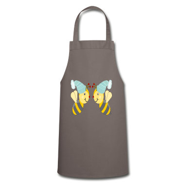 weihnachtsgeschenke für oma und opa Sch&uuml;rze - HONIGBIENEN WINTERKLEIDUNG WINTER TIERBILDER