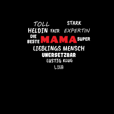 Motiv Mama Herz Muttertagsgeschenk