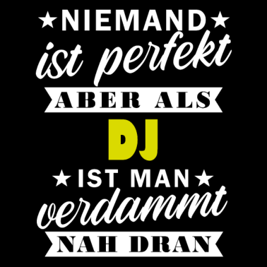 Motiv DJ Discjockey Party Beruf Hobby Geschenkidee Musik