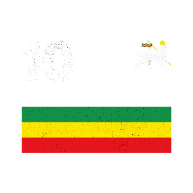 Motiv Äthiopien Flagge National Äthiopische Pride