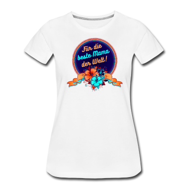 geburtstagsgeschenke mama T-Shirt - BESTE MAMA DER WELT - GEBURTSTAGSGESCHENK - MUTTER