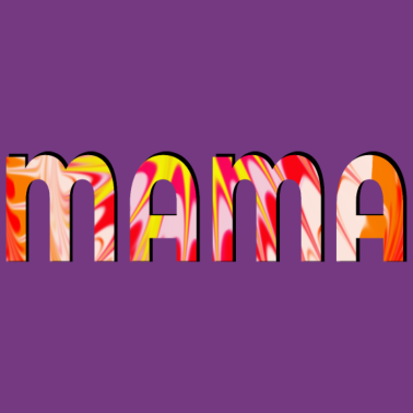 Motiv MAMA MUTTER MUTTERTAG GEBURTSTAGSGESCHENKE BATIK