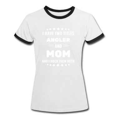 geburtstagsgeschenke mama T-Shirt - Angler Geburtstagsgeschenk Mama Angeln Fischen