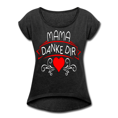 geburtstagsgeschenke mama T-Shirt - MAMA DANKE DIR MUTTERTAG GEBURTSTAGSGESCHENKE HERZ