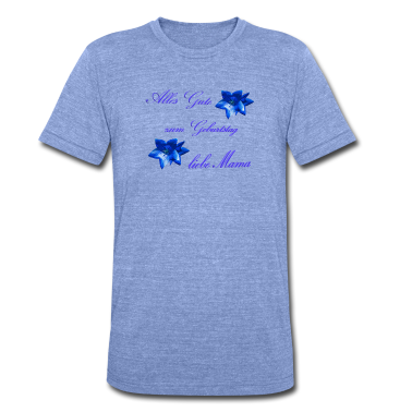 geburtstagsgeschenke mama T-Shirt - Geburtstagsgeschenk für die Mama mit Blumen Design